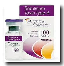 BOTOX, Botulinum Toxin Type A, bottle and box